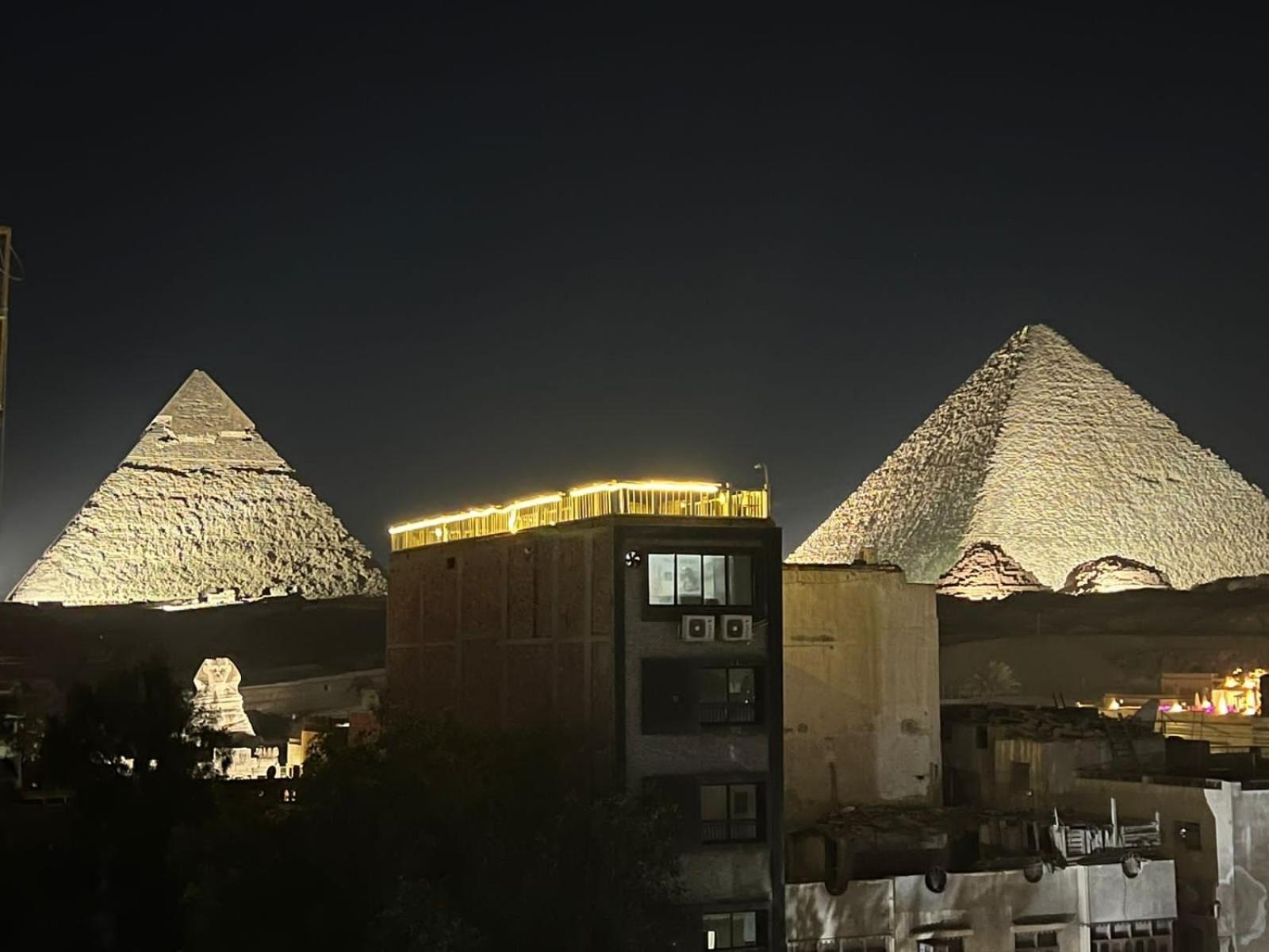 Prince Pyramids Inn Kafret el-Gabal Kültér fotó